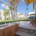 Deluxe Flat In Maspalomas - Garden & Bbq 普拉亚戴尔雷安格莱斯